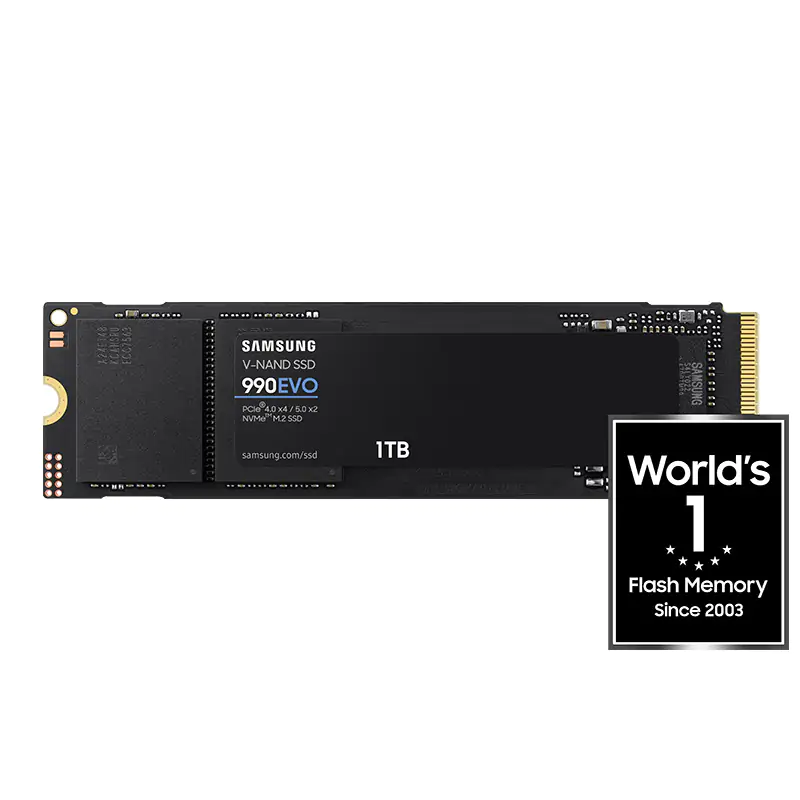 【新品未開封】Samsung 990 EVO Plus 1TB M.2 SSD Samsung 990 Evo 1TB M.2 2280 NVMe PCIe SSD (MZ-V9E1T0BW) - Umart