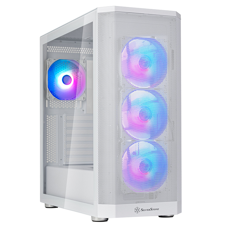 SilverStone FARA 514X ARGB Mid-Tower ATX Case - White (SST-FA514X-WG)