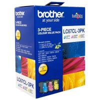 Brother-Printer-Ink-Brother-Colour-Value-Pack-for-DCP-385C-3-Pack-LC-67CL3PK-2