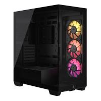 Corsair iCUE LINK 3500X RGB TG Mid-Tower E-ATX Case - Black (CC-9011280-WW)