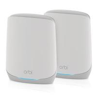 Netgear Orbi Tri-band WiFi 6 5.4Gbps Mesh System - 2 Pack (RBK762S-100APS)