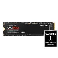 Samsung 990 Pro 1TB PCIe 4.0 M.2 2280 NVMe SSD (MZ-V9P1T0BW)