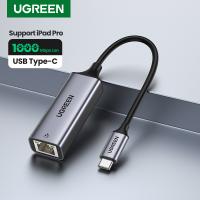 USB-Hubs-UGREEN-USB-Type-C-to-10-100-1000M-Ethernet-Adapter-Space-Gray-2