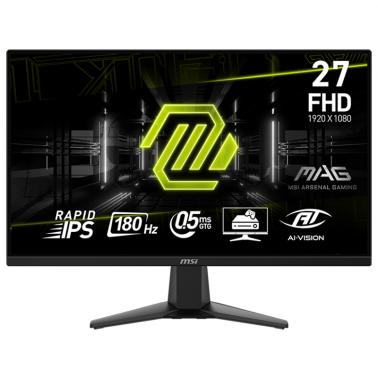 MSI MAG 27in FHD Rapid IPS 180Hz Adaptive-Sync Gaming Monitor (MAG 275F) - OPENED BOX 90246
