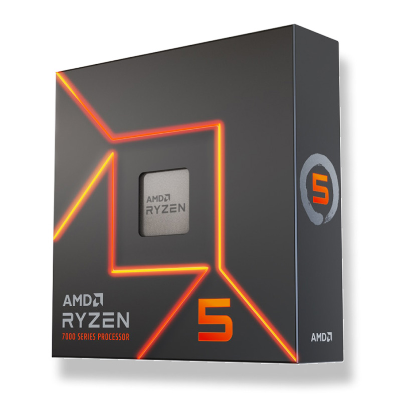 AMD Ryzen 5 7600X 6 Core AM5 5.3GHz CPU Processor (100-100000593WOF)