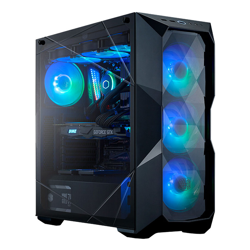 Cooler Master MasterBox TD500 Crystal ARG TG Mid Tower ATX Case (MCB-D500D-KGNN-SAU)