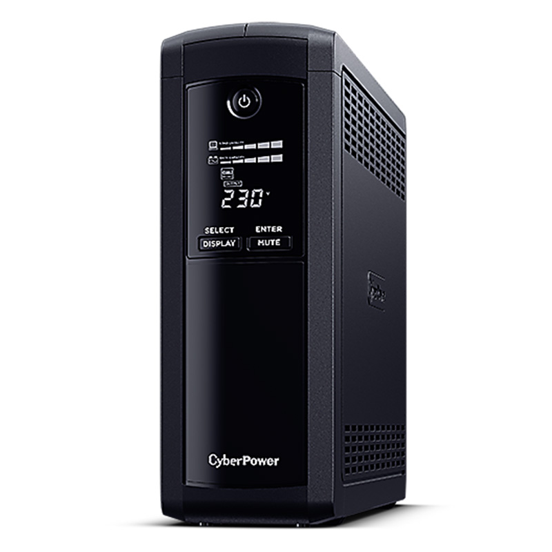 CyberPower Systems Value Pro 1600VA / 960W Line Interactive UPS - VP1600ELCD - OPENED BOX 75705