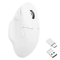 Keychron M7 Ergonomic Wireless Optical Mouse - White (MSKCM7A3WH)