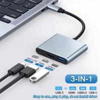 USB-Hubs-3-in-1-USB-C-Type-C-Hub-Adapter-PD100W-4K-HDMI-USB3-0-Adapter-Hub-Silver-5