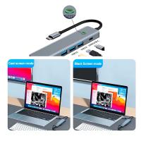 USB-Hubs-SEEDREAM-5-in-1-USB-3-0-Hub-TYPE-C-HDMI-4K-30Hz-5Gbps-100W-PD-Fast-Charging-Docking-Station-USB-C-HUB-Silver-11