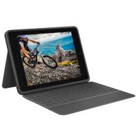 Logitech Rugged Folio Protective Keyboard Case for iPad 10th Gen - Graphite (920-011296)