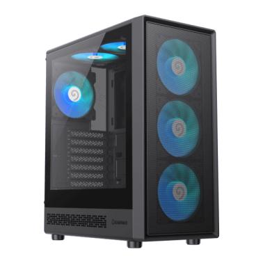Gamemax ATX Computer case 6x ARGB fan bk - OPENED BOX 86746