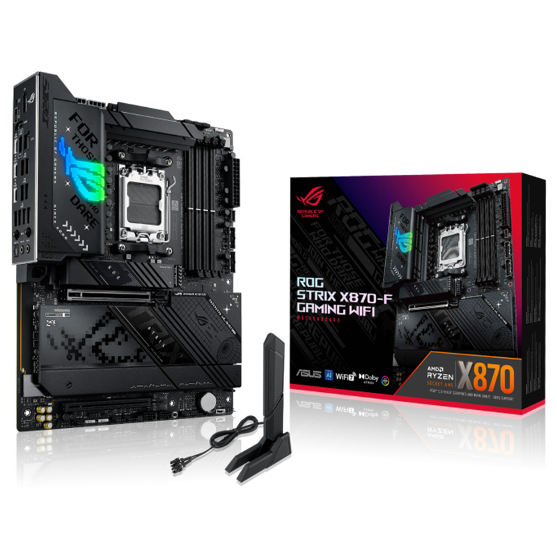 Asus ROG Strix X870-F Gaming WiFi AM5 ATX Motherboard (ROG STRIX X870-F GAMING WIFI)