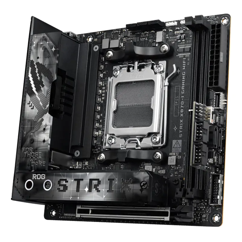 White Mini Atx Motherboard ASUS ROG Strix B850-I Gaming WiFi AM5