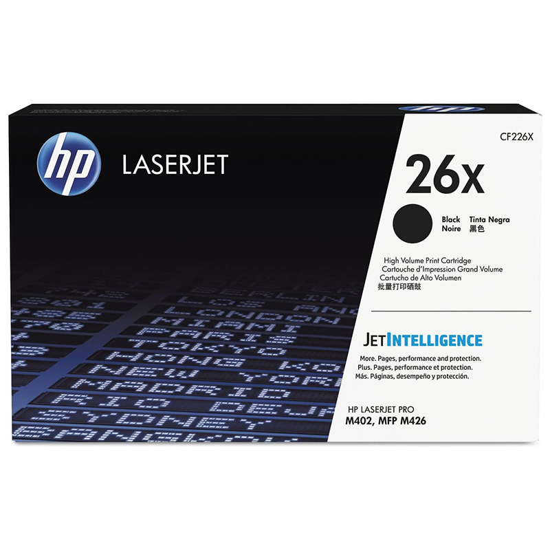 HP CF226X 26X BLACK HIGH YIELD LJ TONER CARTRIDGE CF226X