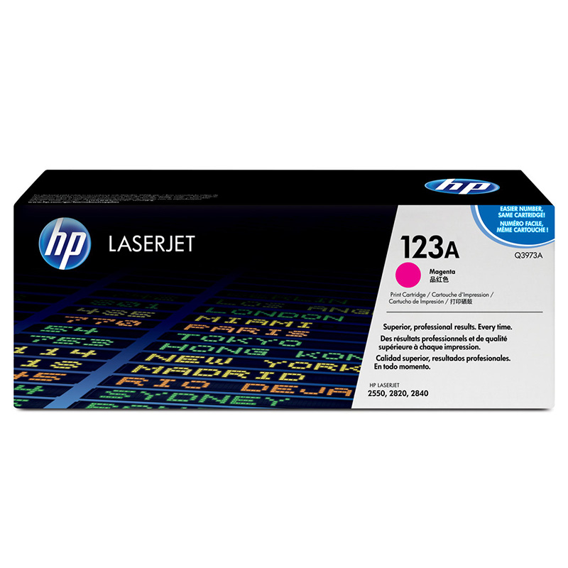 HP MAGENTA TONER COLOR LASERJET 2550(Q3973A )