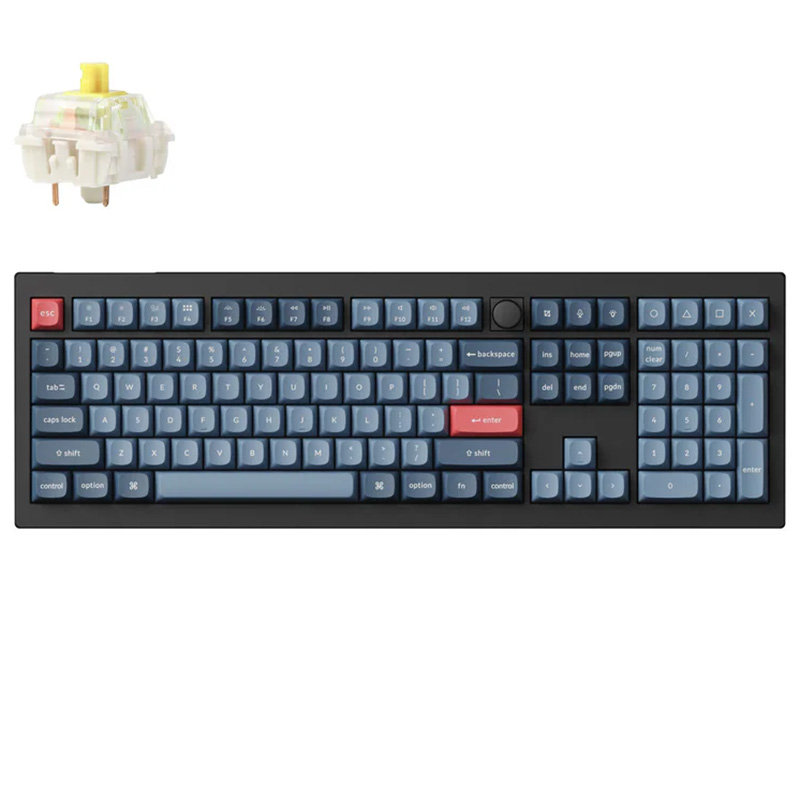 Keychron V6 Max QMK/VIA Wireless Custom Mechanical Keyboard with