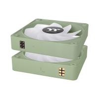 120mm-Case-Fans-Thermaltake-CT120-EX-120mm-Standard-Blades-ARGB-Matcha-Green-4-Pin-PWM-Fan-3-Pack-CL-F196-PL12MG-A-3