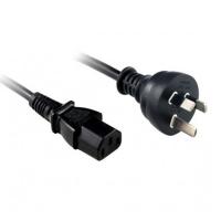 Equites 3 Pin Male AC to Female IEC-C13 Power Cable - SAA Approved 1.2m (CB-PN1-1.2M-SAA)