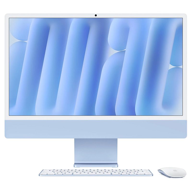 Apple 24in iMac - Retina 4.5K M4 10-core CPU / 10-core GPU 512GB SSD 16GB RAM - Blue (MWV33X/A)