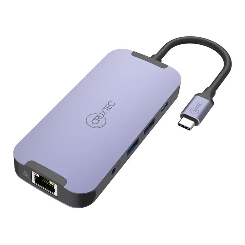 Cruxtec 10-in-1 USB-C to Dual HDMI Mini Dock (CDK10-SG)