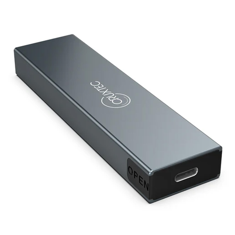 Cruxtec NVMe & NGFF Dual Protocol M.2 SSD to USB-C Enclosure (M2NC3-SG)