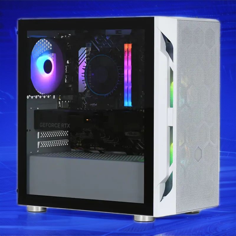 CyberBlaze G3 Core Intel i3 12100F GeForce RTX 4060 Ti Gaming PC 55579-N