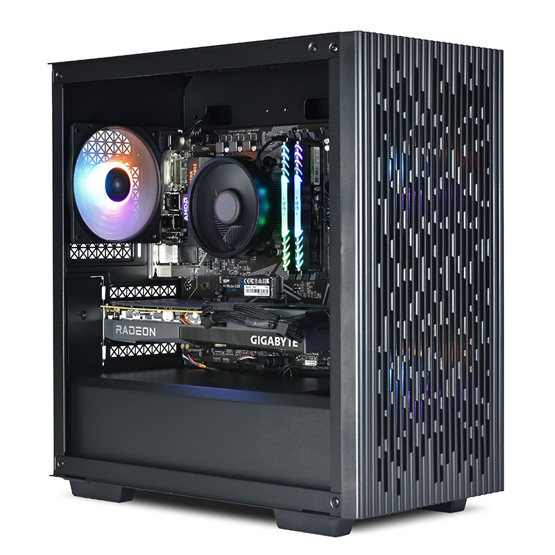 CyberBlaze G3 Ryzen 5 5500 Radeon RX 6600 Gaming PC