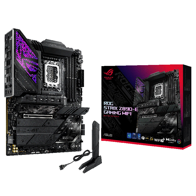 Asus ROG Strix Z890-E Gaming WiFi LGA 1851 ATX Motherboard (ROG STRIX Z890-E GAMING WIFI)