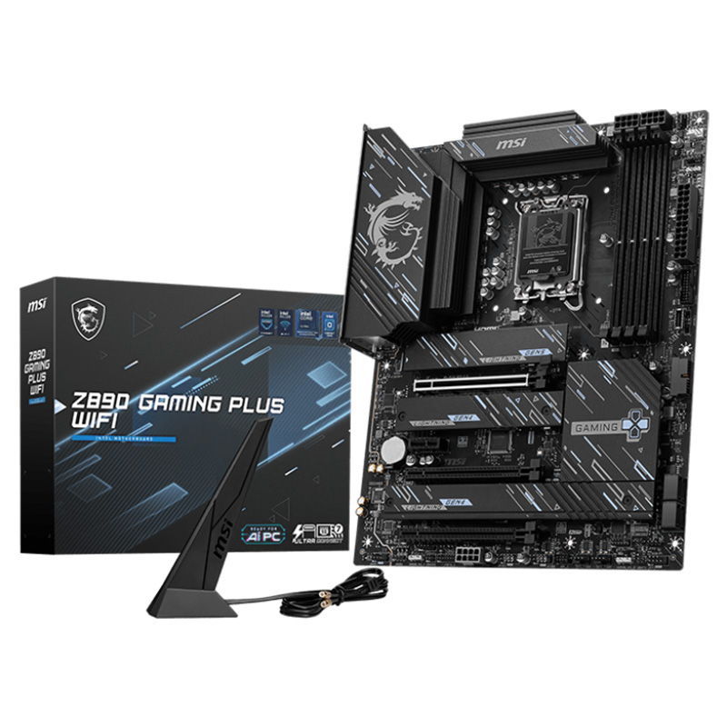 MSI Z890 Gaming Plus WIFI LGA 1851 ATX Motherboard (Z890 GAMING PLUS WIFI)