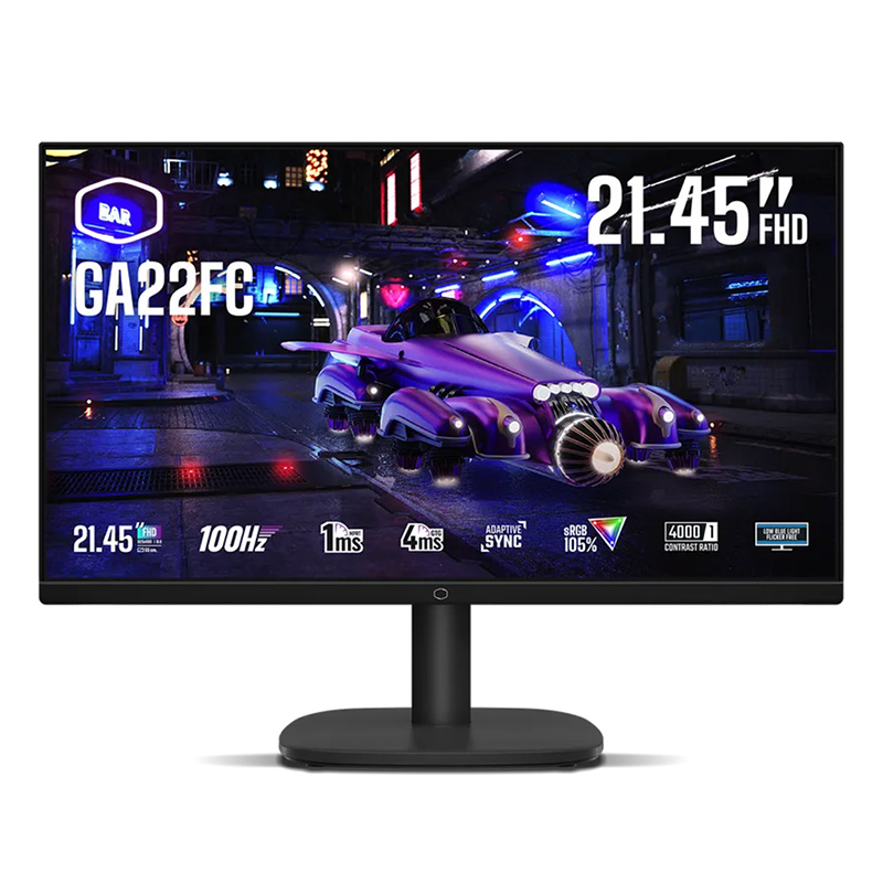 Cooler Master 21.45in FHD 100Hz VA Gaming Monitor (CMI-GA22FC-AU)