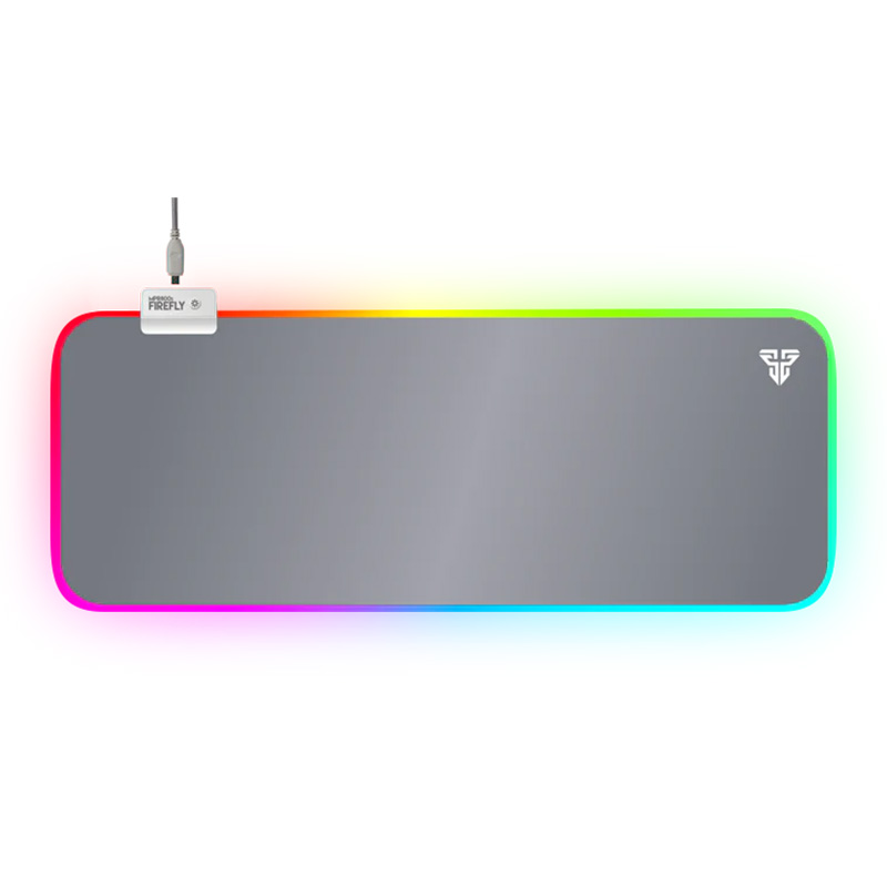 Fantech MPR800s FIREFLY RGB Extended Gaming Mouse Pad - White (MPFTMPR800SWH)