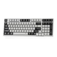 Redragon BK7114 2.4G BT Wireless Low-Profile Wireless Computer 98 Keys Slim Office PC Scissors Tactile Quiet Keystroke Mechanism Keyboard