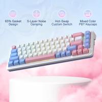 Keyboards-Redragon-K709-PRO-65-Wireless-Gasket-RGB-Gaming-Keyboard-68-Keys-Hot-Swap-Compact-Mechanical-Keyboard-w-Free-Mod-Socket-5-Layer-Noise-Dampening-3