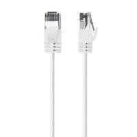 Cruxtec Ultra-Thin CAT6A U/UTP Ethernet Cable 0.3m - White (RF6A-003-WH)