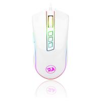 Redragon M711 Cobra Gaming Mouse with 16.8 Million RGB Color Backlit, 10,000 DPI Adjustable, Comfortable Grip, 7 Programmable Buttons, White