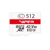 PATRIOT MEMORY (VIPER GAMING) Series microSDXC CL10 U3 UHS-I V30 A2 - PV512GGM32MCX Support 4K Video Recording