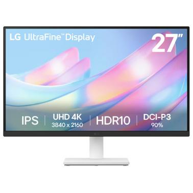 LG UltraFine 27in 4K UHD HDR10 IPS 60Hz Dynamic Action Sync Monitor (27US500-W) - OPENED BOX 86275