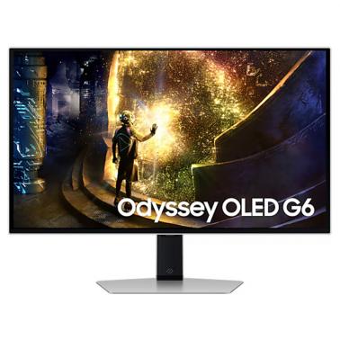 Samsung Odyssey G61SD 27in QHD OLED 240Hz FreeSync Premium Pro Gaming Monitor (LS27DG610SEXXY) - OPENED BOX 87023