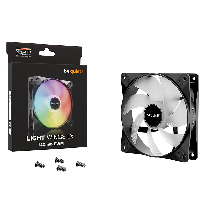 be quiet! Light Wings LX 120mm PWM Fan (BL120)