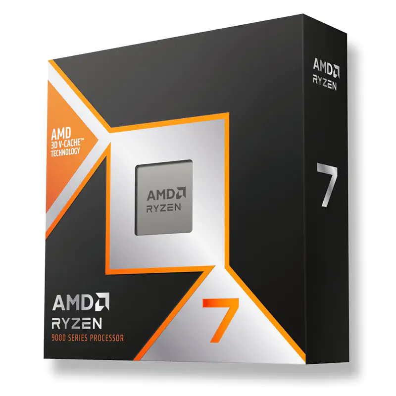 AMD Ryzen 7 9800X3D 8 Core AM5 5.2GHz CPU Processor (100-100001084WOF)