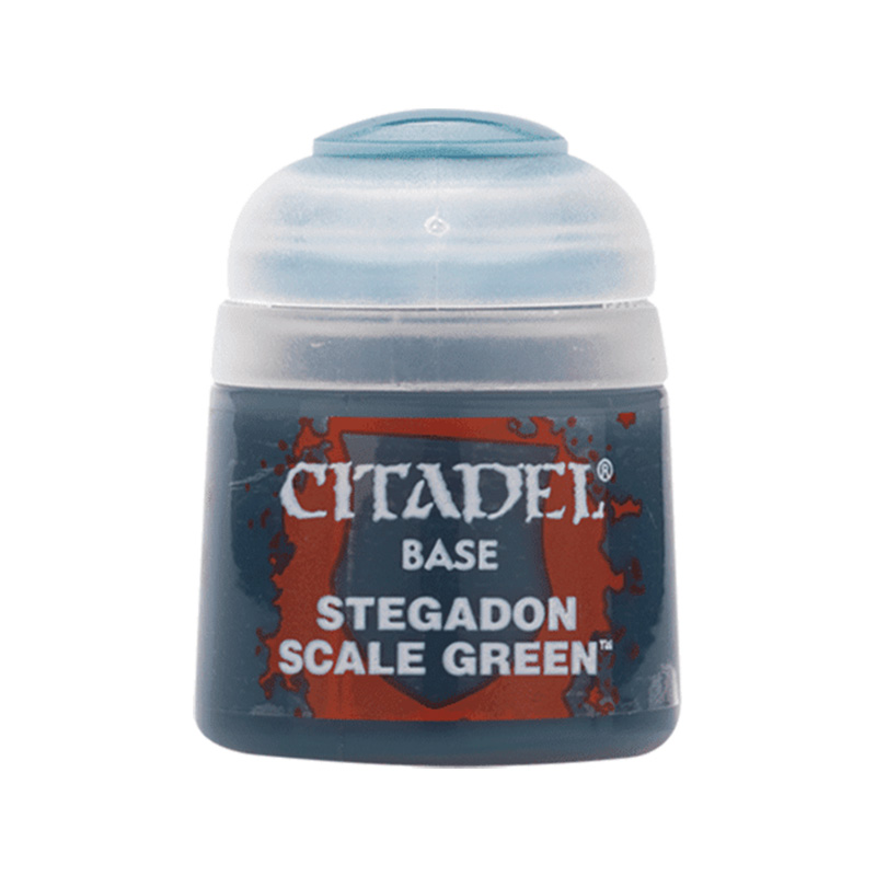 Games Workshop 21-10 Citadel Base: Stegadon Scale Green