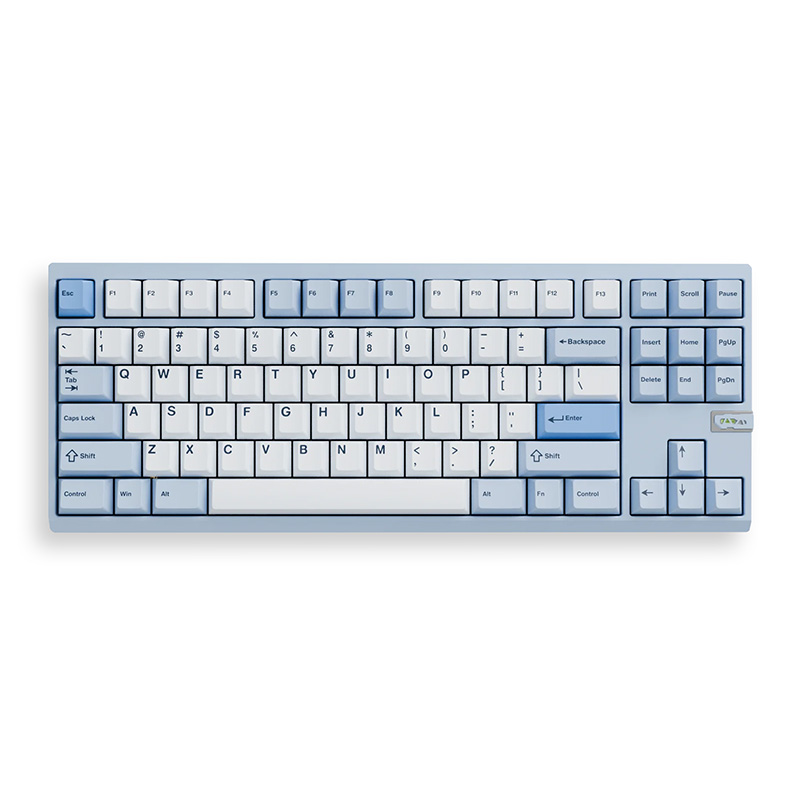 Chilkey ND TKL Tri-Mode Mechanical Keyboard Kailh Blue Lotus Switch - Sky Blue (010303568703)