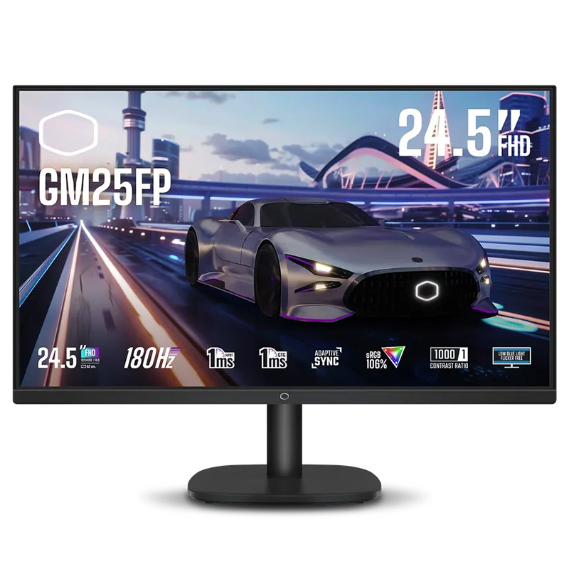 CoolerMaster GM25FP 24.5in FHD IPS 180Hz Adaptive Sync Gaming Monitor (CMI-GM25FP-AP)