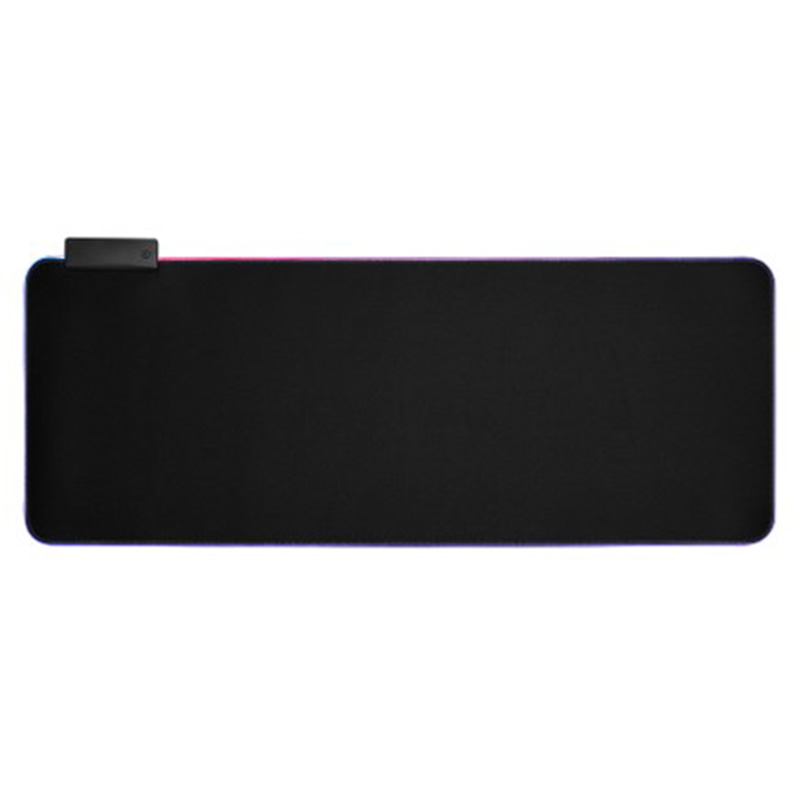 Brateck RGB Black Gaming Mouse Pad with 4-Port USB Hub (MP06-6-02)