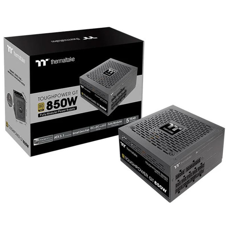 Thermaltake Toughpower GT 850W 80+ Gold PCIe Gen5.1 ATX 3.1
