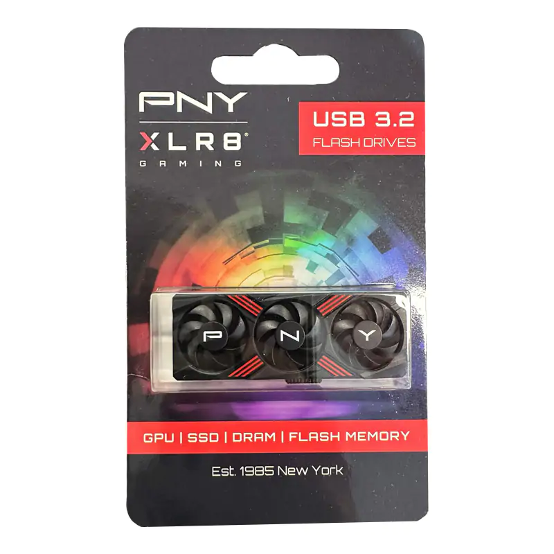 PNY 32GB USB USB Flash Thumb Drive- Video Card Style (P-12570