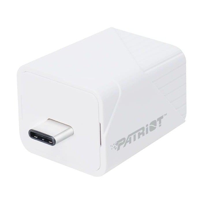 PATRIOT MEMORY iLuxe Cube 256GB Photo Storage Device Apple MFi Certified USB Type C for iPhone & iPad, Auto Backup Photos & Videos- PI256GCUW30C