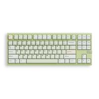 Chilkey ND TKL Tri-Mode 1.6mm Non Flex-Cut Mechanical Keyboard Kailh Blue Lotus Switch - Milky Green (010303578704)