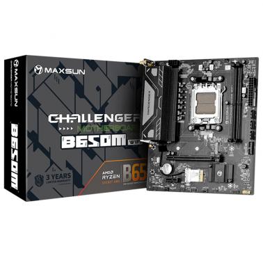 MAXSUN Challenger B650M WIFI AM5 mATX Motherboard (Challenger B650M WIFI) - OPENED BOX 85480
